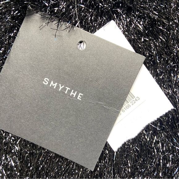 NWT Smythe Tinsel Tank Black Metallic size Medium - Picture 7 of 8